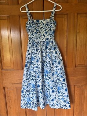 Abercrombie & Fitch Emerson Floral Midi Dress